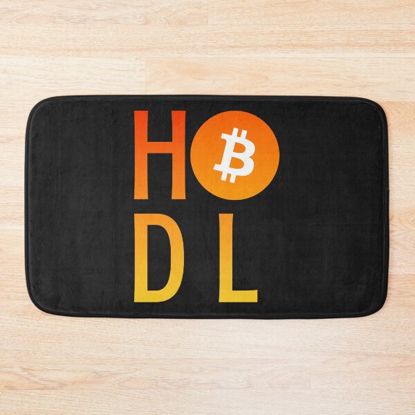 Artikelvorschau, HODL Bitcoin Minimalistische Kunst entworfen und verkauft von cabana.space.