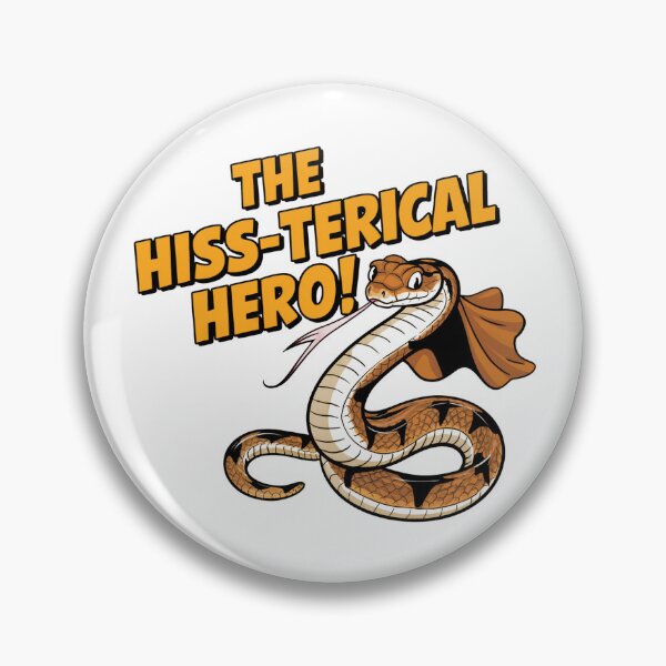 Item preview, tiger snake the hiss-terical hero designed and sold by bukajart.