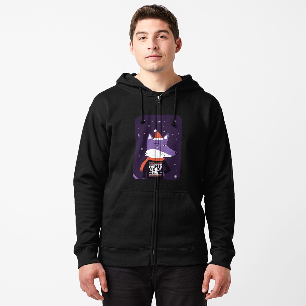 Item preview, Zipped Hoodie designed and sold by ItsPurpleFox.