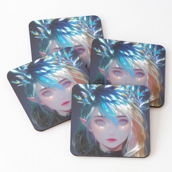 Item preview, Mythical Sparkle Plants Anime Girl designed and sold by bubblegoth.