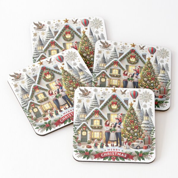 Item preview, Christmas family 2024 designed and sold by Shubatdesigns.