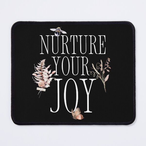 Item preview, Nurture Your Joy Bumble & Butterfly Inspirational Design designed and sold by EarthArtDesigns.