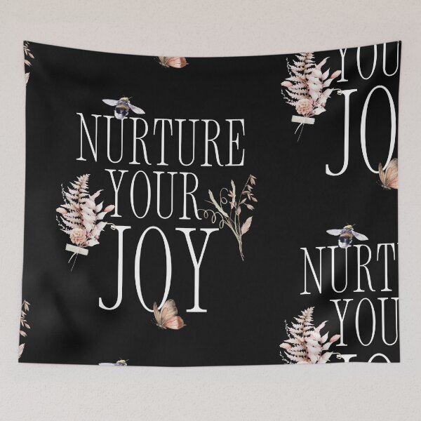 Item preview, Nurture Your Joy Bumble & Butterfly Inspirational Design designed and sold by EarthArtDesigns.