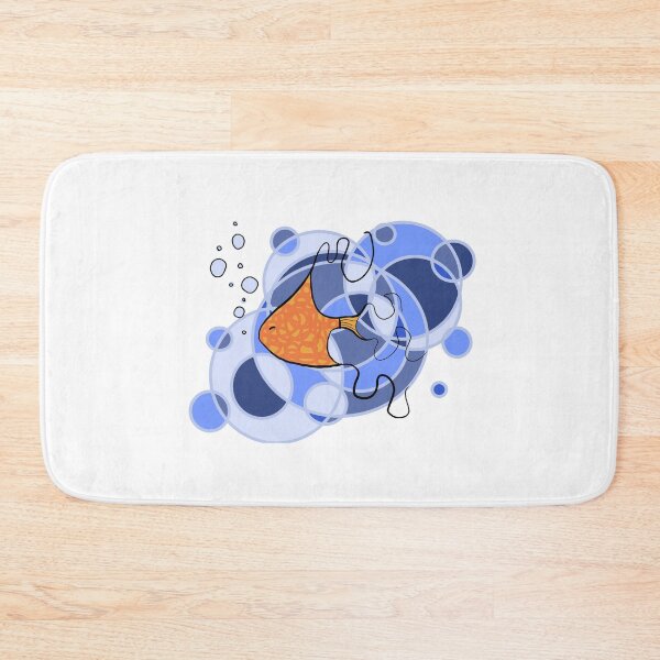 Item preview, A happy fish in the sea designed and sold by marielouheli.