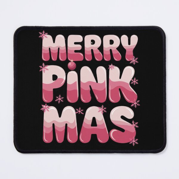 Item preview, MERRY PINKMAS SNOWFLAKE GLOW designed and sold by OLLIEDIGITALS.
