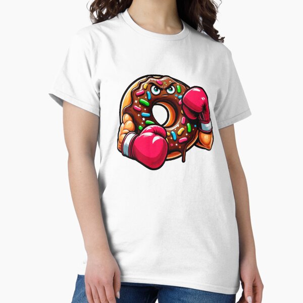 Vista previa del artículo con la obra «Rosquilla boxeadora», diseñado y vendido por Txandrosan.