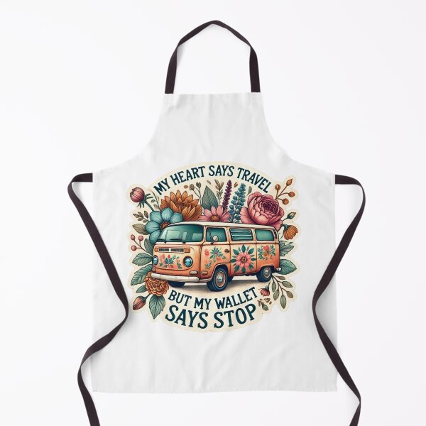 Artikelvorschau, Floral Camper Van Fernweh Zitat entworfen und verkauft von Ideaunluck-shop.