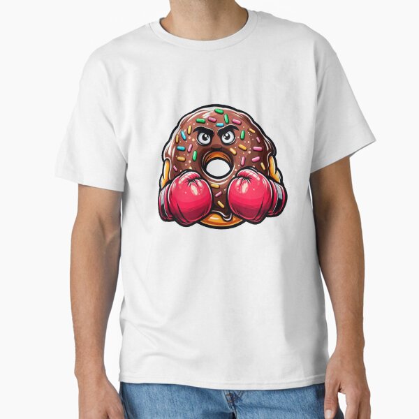 Vista previa del artículo con la obra «Donut con guantes de boxeo», diseñado y vendido por Txandrosan.