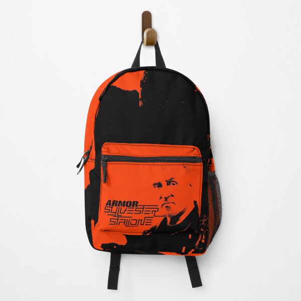 Item preview, Bold Tribute to Sylvester Stallone – Armor Orange & Black Design designed and sold by ironpalette.