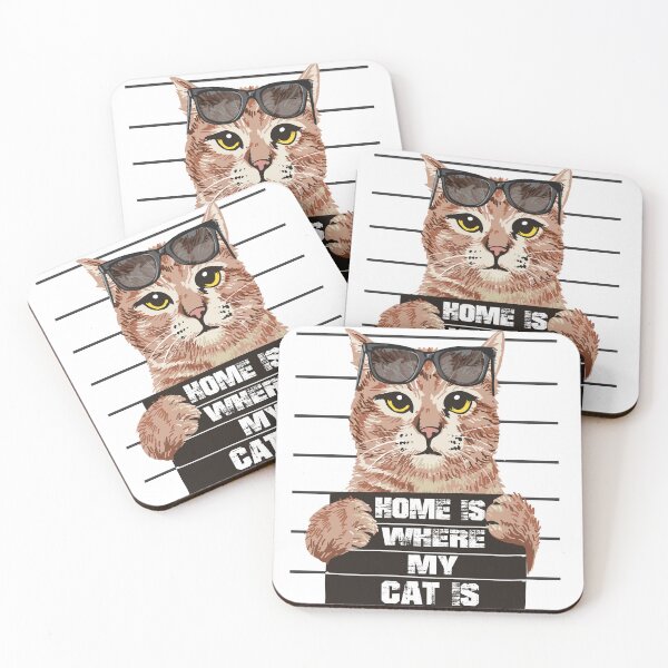 Item preview, Home is Where My Cat is designed and sold by EVANSTAGE.
