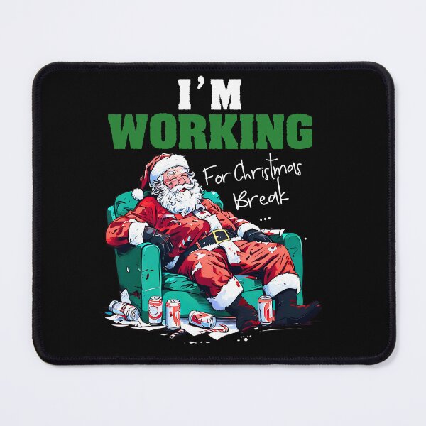 Item preview, Funny Santa Claus Relaxing on Couch Christmas designed and sold by JerdbordinShop.