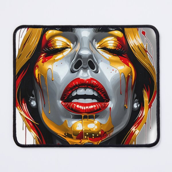 Item preview, Sexy woman face sensual mouth designed and sold by Dan9010.
