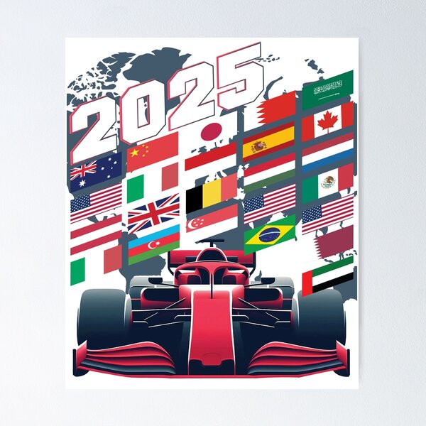 Item preview, Formula Racing 2025 World Championship 2025 calendar designed and sold by reval-store.