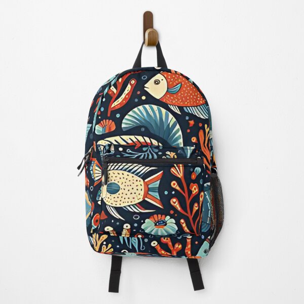 Item preview, Colorful fish pattern designed and sold by Haji Kamora.
