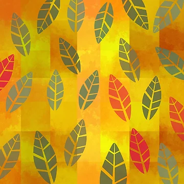 Artwork thumbnail, Abstract Leaf Pattern by Andrew  Hitchen