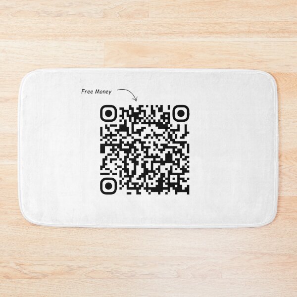 Item preview, Blue lobster jumpscare Qr code "Free Money" designed and sold by sbe-zone.