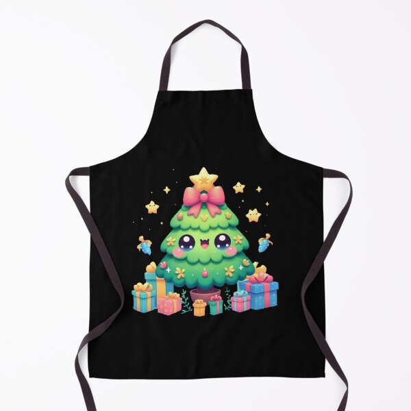 Item preview, Cute kawaii Christmas tree designed and sold by Kalpa.