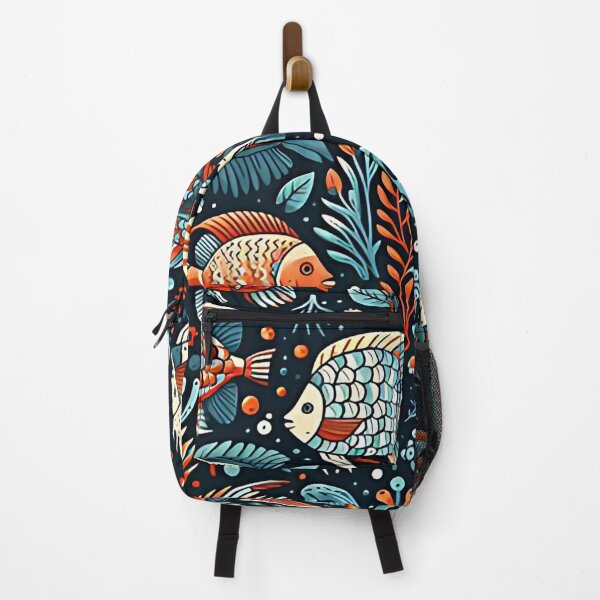 Item preview, Colorful fish pattern designed and sold by Haji Kamora.