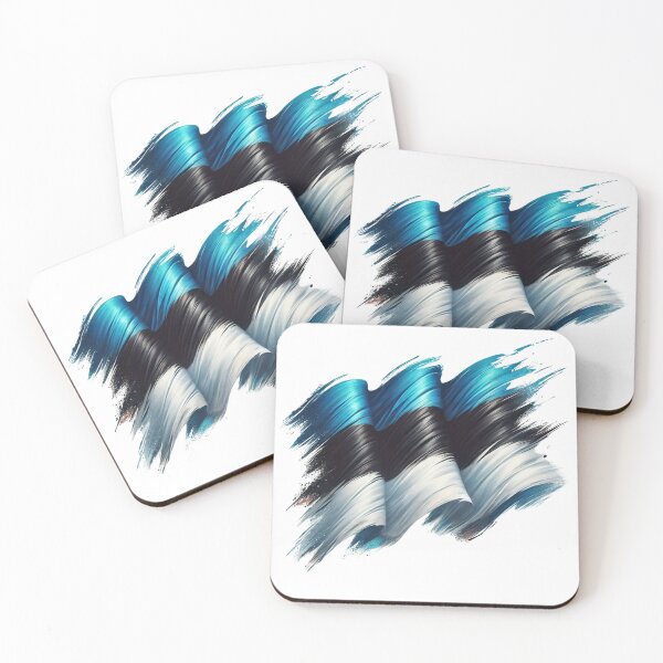 Item preview, Estonian flag designed and sold by DesingworldTR.