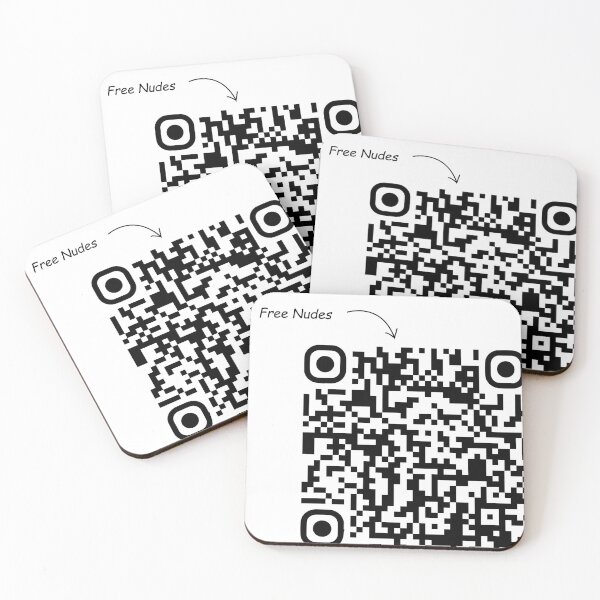Item preview, Blue lobster jumpscare Qr code "Free Nudes" designed and sold by sbe-zone.