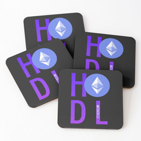 Item preview, HODL Ethereum Minimal Design designed and sold by cabana.space.
