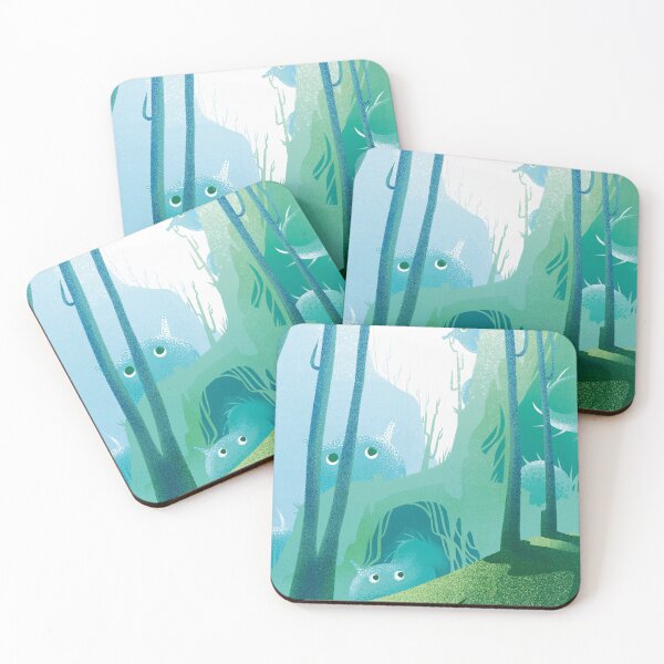 Item preview, Cute Monters in the Forest designed and sold by Penguin-dreams.
