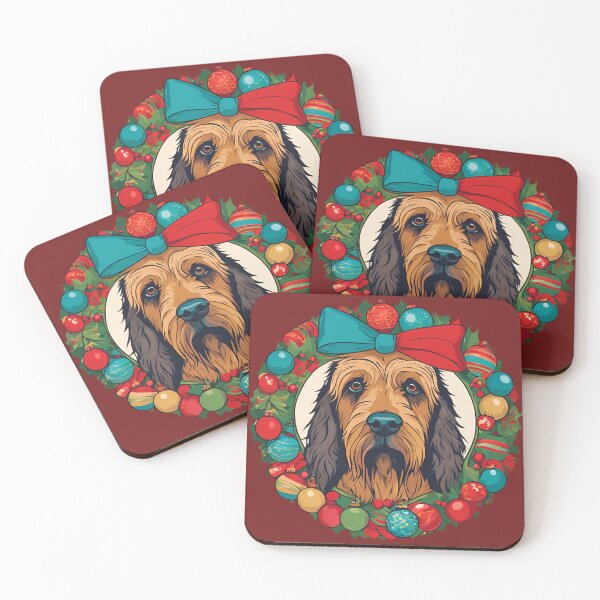 Item preview, Jolly Christmas - Briard Nose Edition designed and sold by GoodyPaws.