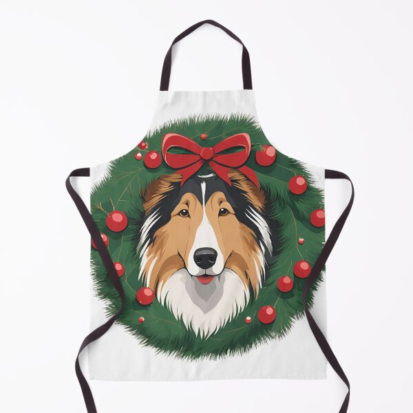 Item preview, Jolly Christmas - Rough Collie Nose Edition designed and sold by GoodyPaws.