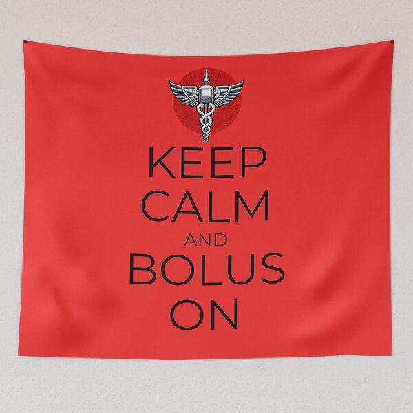 Item preview, Keep Calm and Bolus On designed and sold by figandroseco.