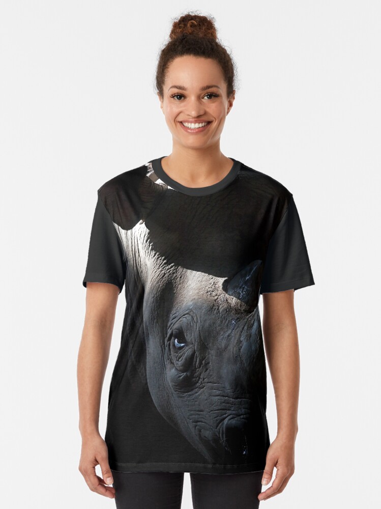 Alternate view of Rhino Graphic T-Shirt