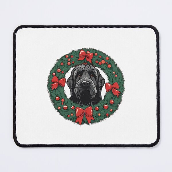 Item preview, Jolly Christmas - Bouvier des Flandres Nose Edition designed and sold by GoodyPaws.