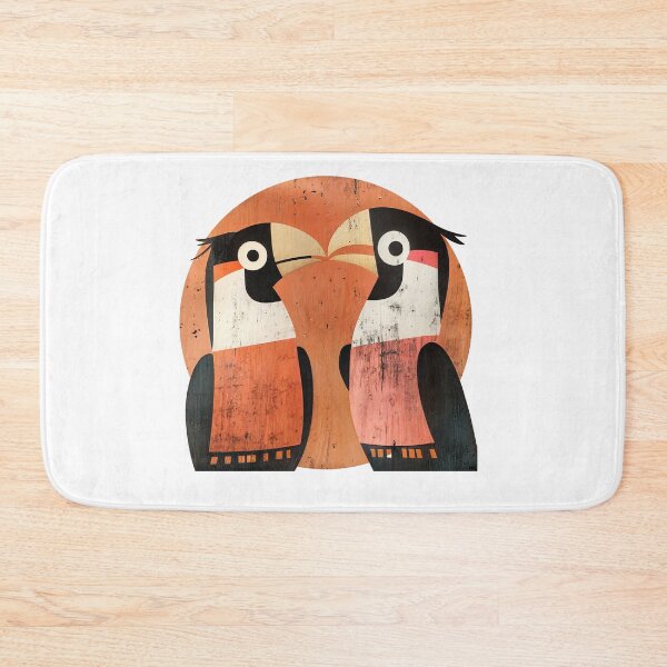 Item preview, Sticker / T-shirt Design: TWO BIRDS designed and sold by ForeverPrintsOK.