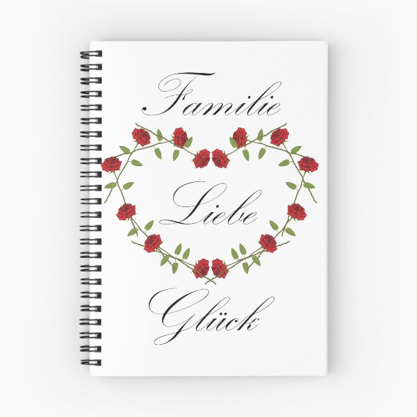 Artikelvorschau, Familie - Liebe - Glück mit Rosenherz. entworfen und verkauft von MiPa78.