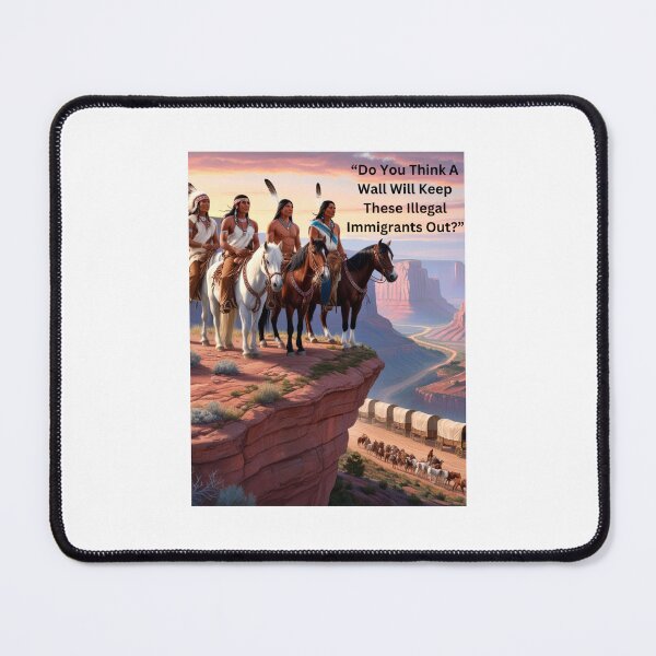 Item preview, Historical Irony - Native American Perspective Amusing designed and sold by SJZDesign.