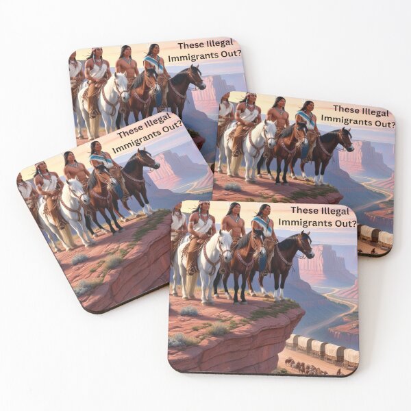 Item preview, Historical Irony - Native American Perspective Amusing   designed and sold by SJZDesign.