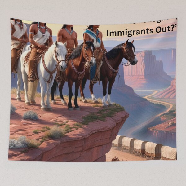 Item preview, Historical Irony - Native American Perspective Amusing   designed and sold by SJZDesign.