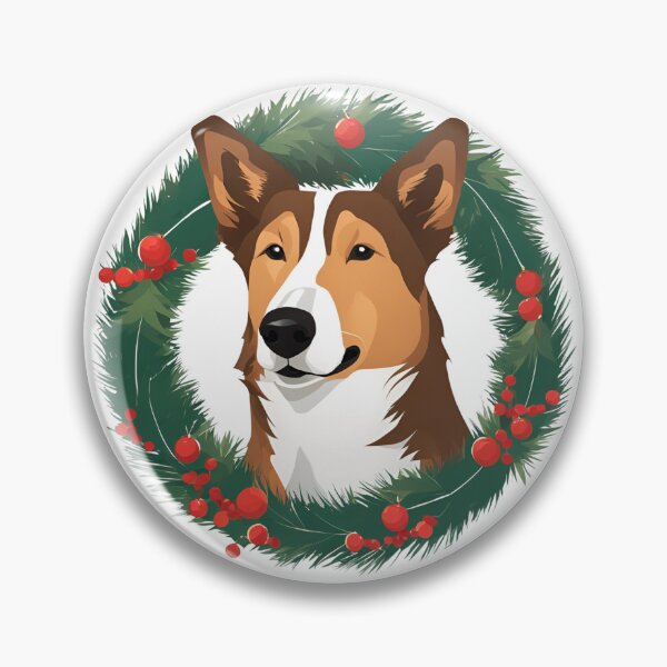 Item preview, Jolly Christmas - Smooth Collie Nose Edition designed and sold by GoodyPaws.