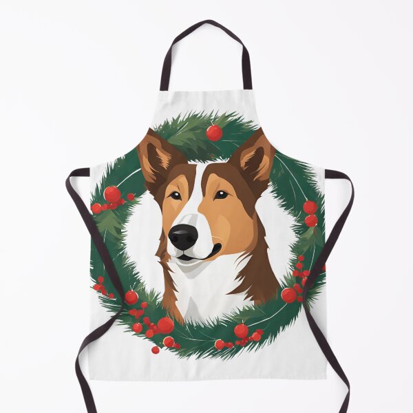 Item preview, Jolly Christmas - Smooth Collie Nose Edition designed and sold by GoodyPaws.