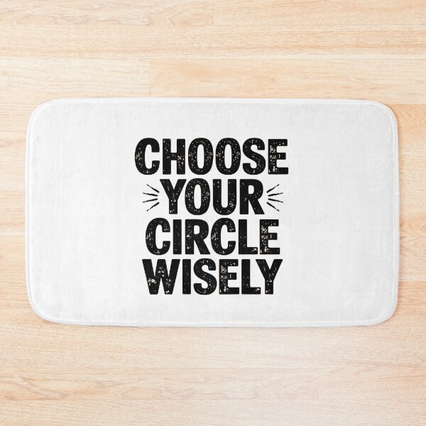 Item preview, Motivational Quote, Choose Your Circle Wisely  designed and sold by Logiamerch.