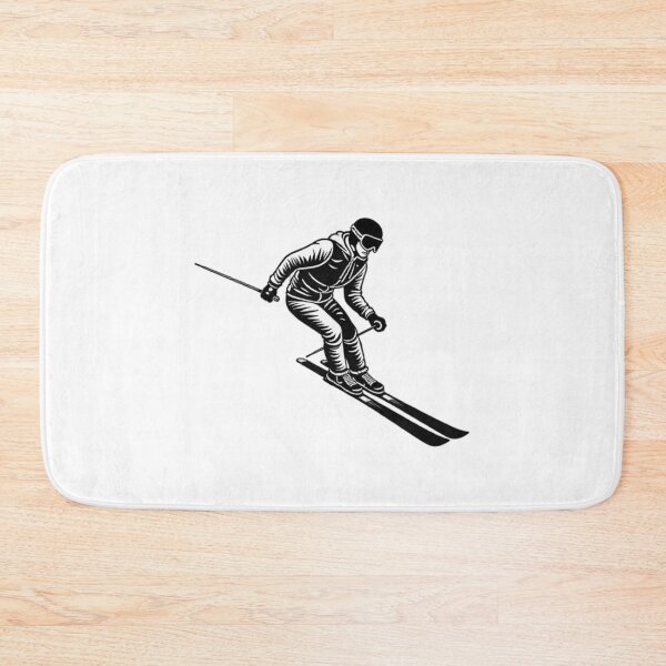 Item preview, Modern Trendy Vintage  Skiing Sports Skier Ski Jumping  designed and sold by SOUFIANE1991.