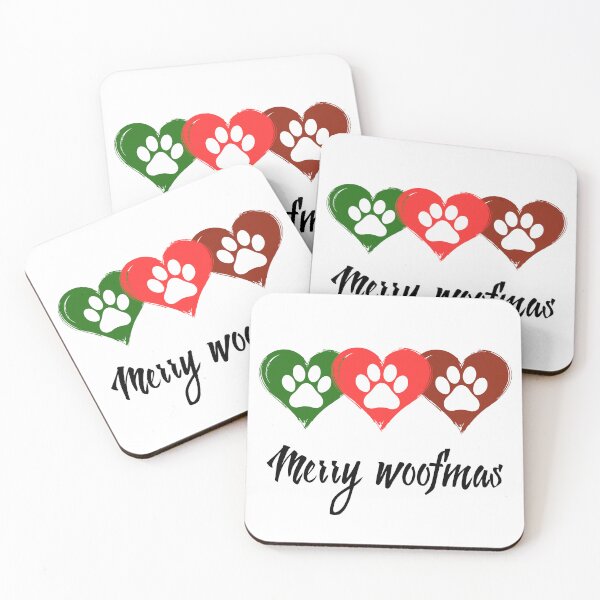 Item preview, Merry woofmas t shirt designed and sold by WearNvibe.