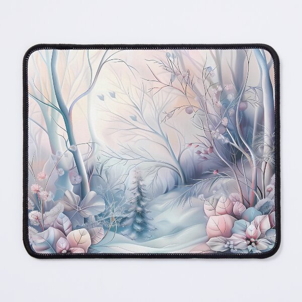 Item preview, Winter landscape.Winter forest.Flowers in the snow. designed and sold by MagelliShop.