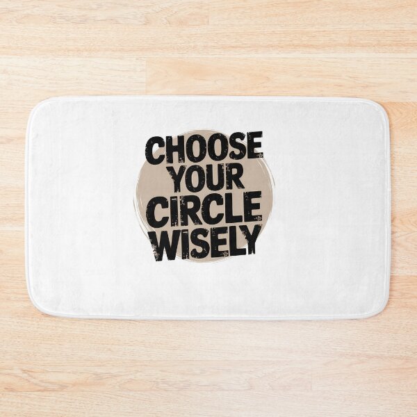 Item preview, Motivational Quote, Choose Your Circle Wisely  designed and sold by Logiamerch.
