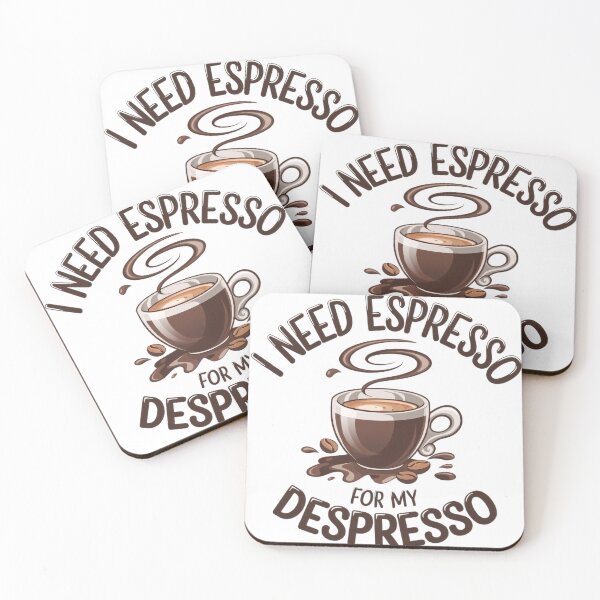 Item preview, I need espresso for my despresso designed and sold by BugiDesignArt.