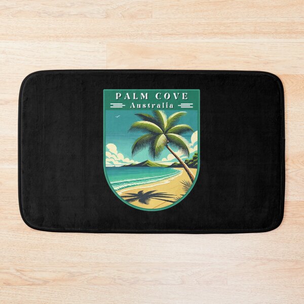 Item preview, Palm Cove Queensland Australia Retro Art Travel Landscape designed and sold by MaateoDesign.