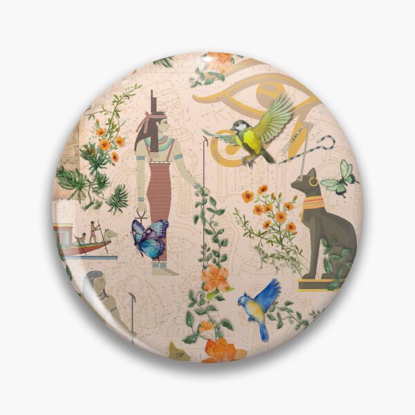 Item preview, Ancient Egyptian Garden Wall designed and sold by TurquoiseBird.