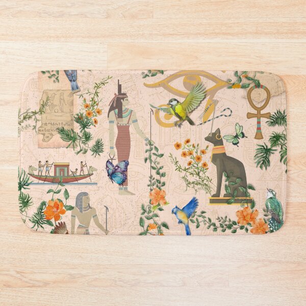 Item preview, Ancient Egyptian Garden Wall designed and sold by TurquoiseBird.