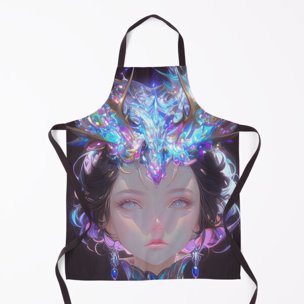 Item preview, Elegant Antler Crown Anime Girl designed and sold by bubblegoth.