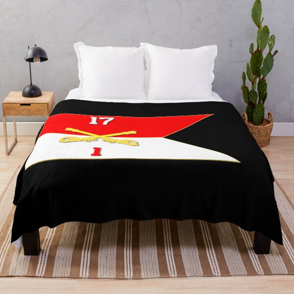 Item preview, Army - 1st Squadron, 17th Cavalry Guidon designed and sold by Military Insignia Products.