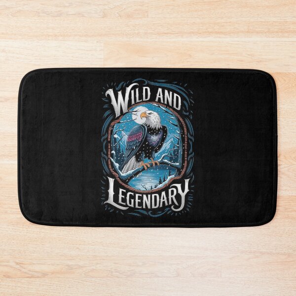 Item preview, Wild and Legendary Bald Eagle - Majestic Bird of Prey in Snowy Wilderness designed and sold by love3617.